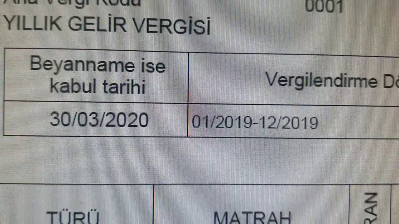 Gelir Vergisi Beyannamesi Nedir?