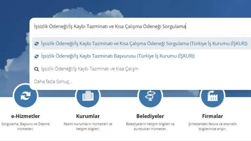 E-Devlet İşsizlik Maaşı Nasıl Sorgulanır?