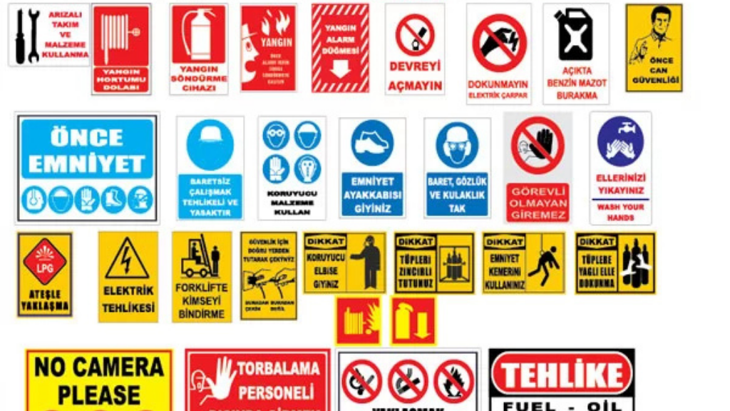 İşyerinde bulunması gereken levhalar